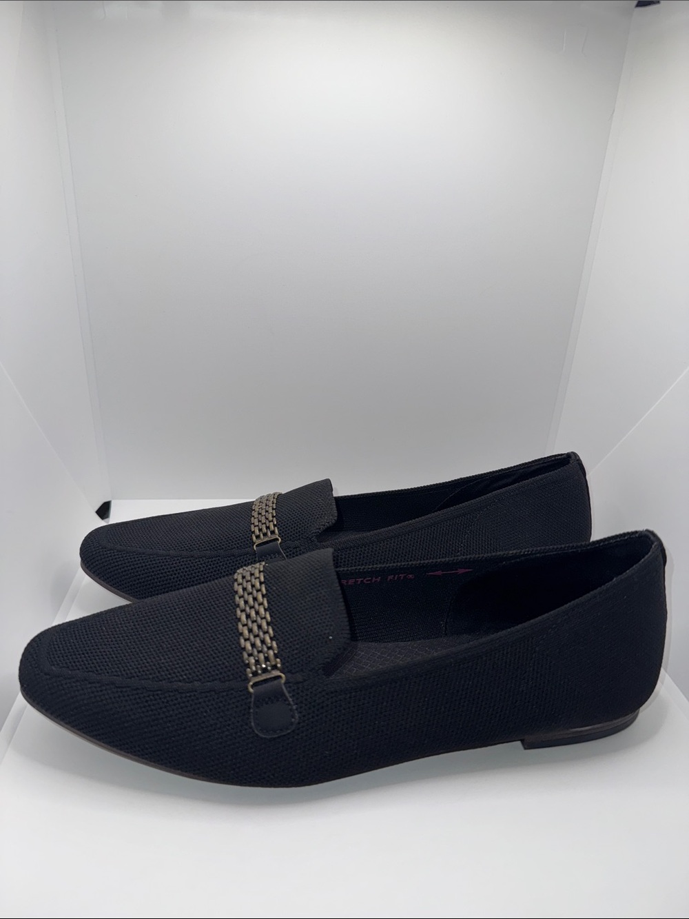 Skechers Cleo Snip Slip On Knit Loafers Shoes Women’s Size 9.5